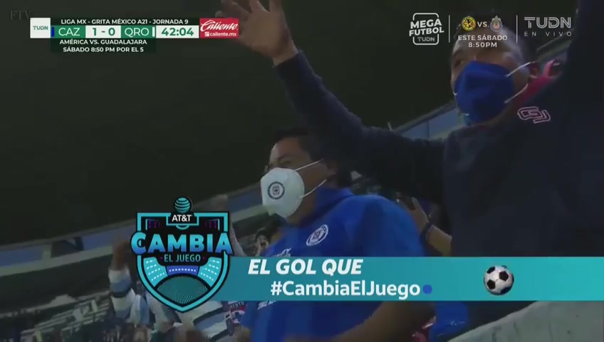 MEX D1 CDSyC Cruz Azul Vs Queretaro FC 42 phút Vào, ghi bàn 1:0