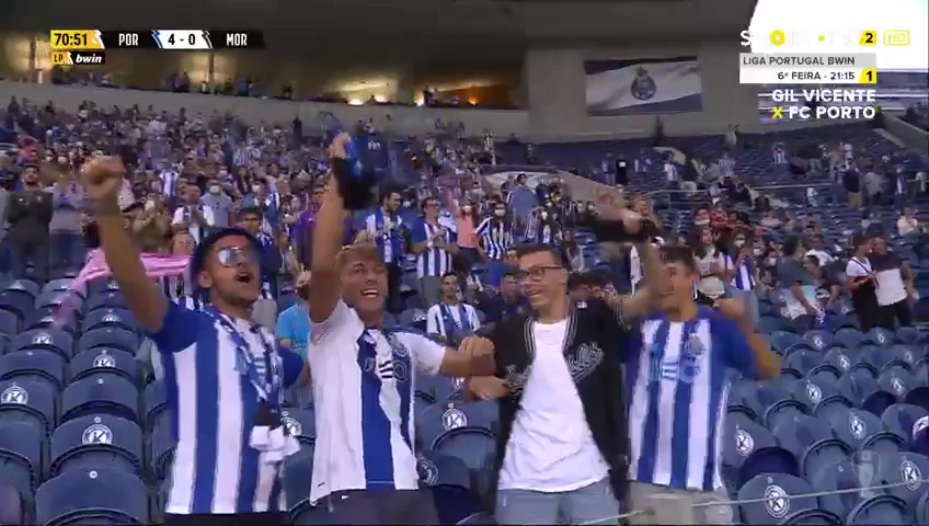 POR D1 FC Porto Vs Moreirense 71 phút Mehdi TaromiVào, ghi bàn 4:0