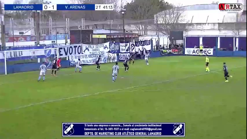 ACT  M General Lamadrid Vs Victoriano Arenas  Goal in 87 min, Score 0:2