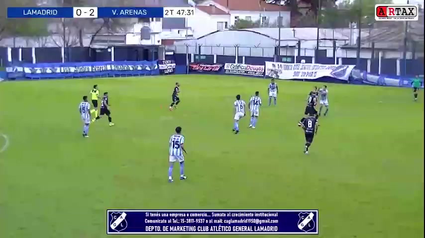 ACT  M General Lamadrid Vs Victoriano Arenas  Goal in 91 min, Score 1:2