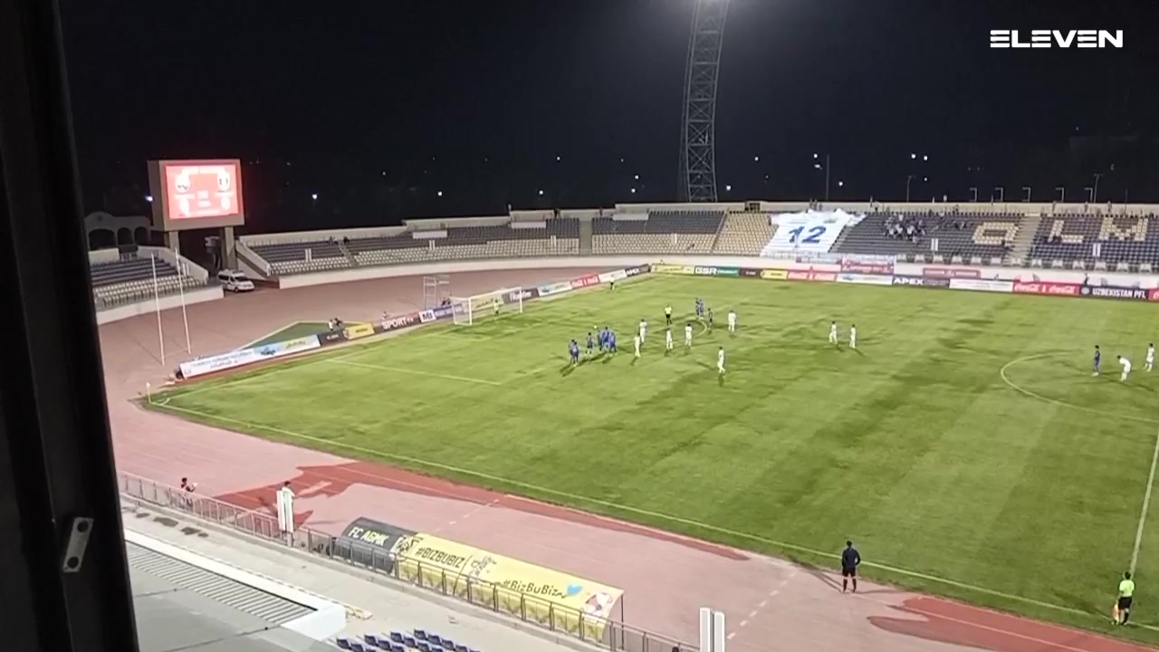 UZB D1 Kuruvchi Bunyodkor Vs Lokomotiv Tashkent 23 phút Vào, ghi bàn 0:1