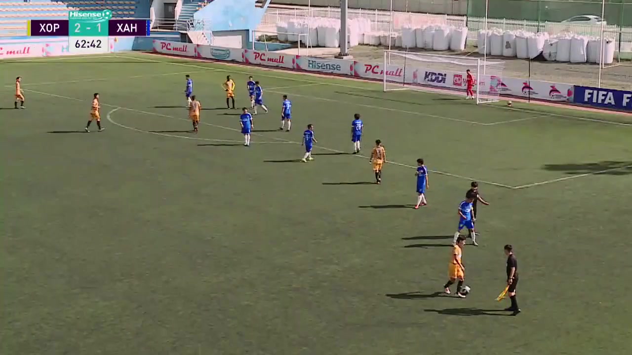 MN PL Khoromkhon Club Vs Khangarid Klub  Goal in 63 min, Score 3:1