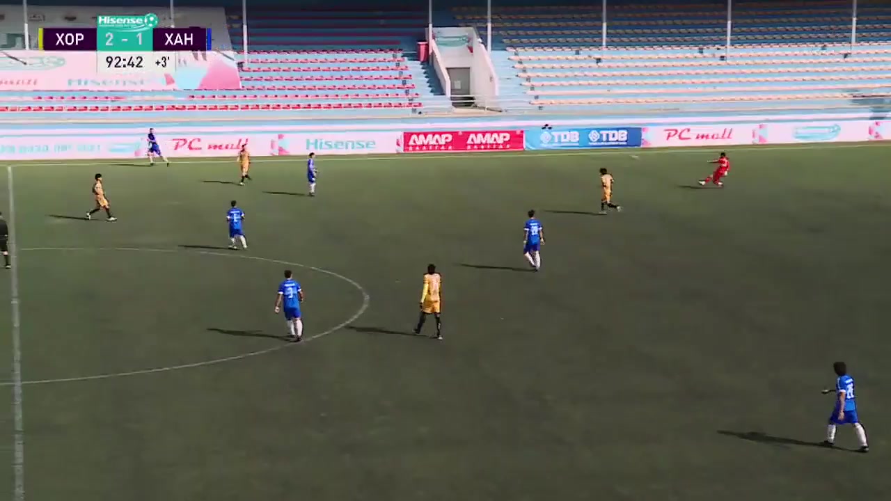 MN PL Khoromkhon Club Vs Khangarid Klub  Goal in 93 min, Score 3:1