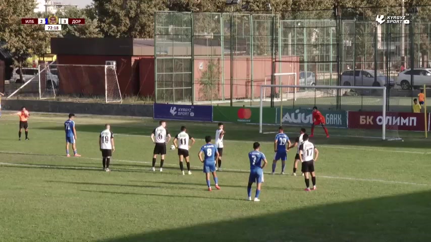 KG PL FC Ilbirs Vs Dordoi-Dynamo Naryn  Goal in 73 min, Score 2:3