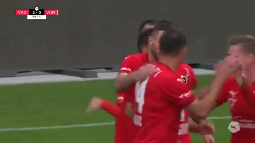 SUI D1 Vaduz Vs Winterthur 36 phút Nico HugVào, ghi bàn 2:0