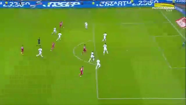 32 Olympiakos Piraeus Vs Apollon Smirnis 86 skor gol Marios Vrousai, skor 4:1