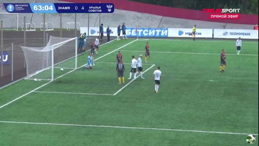 RUS Cup FK Znamya Noginsk Vs Krylya Sovetov 63 ทำประตู Dmitri Tsypchenko ประตู, ทำคะแนน 0:5