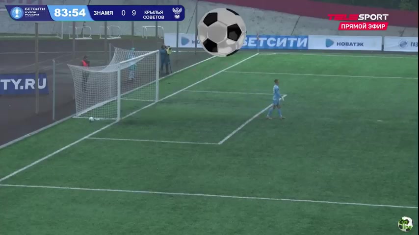 RUS Cup FK Znamya Noginsk Vs Krylya Sovetov 84 phút Ivan SergeyevVào, ghi bàn 0:9