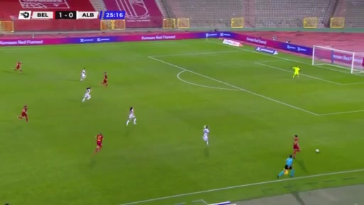 WWCPE Belgium (w) Vs Albania (w) 26 ทำประตู Tine De Caigny ประตู, ทำคะแนน 2:0