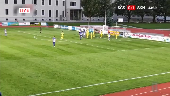 AUT CUP SC Schwaz Vs St.Polten Daniel Schutz Goal in 44 min, Score 0:2