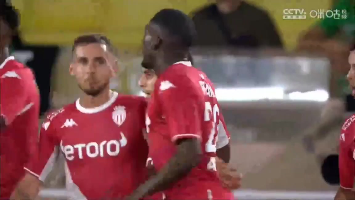 Ligue1 Monaco Vs Saint Etienne 86 ทำประตู Ben Yedder Wissam ประตู, ทำคะแนน 3:1