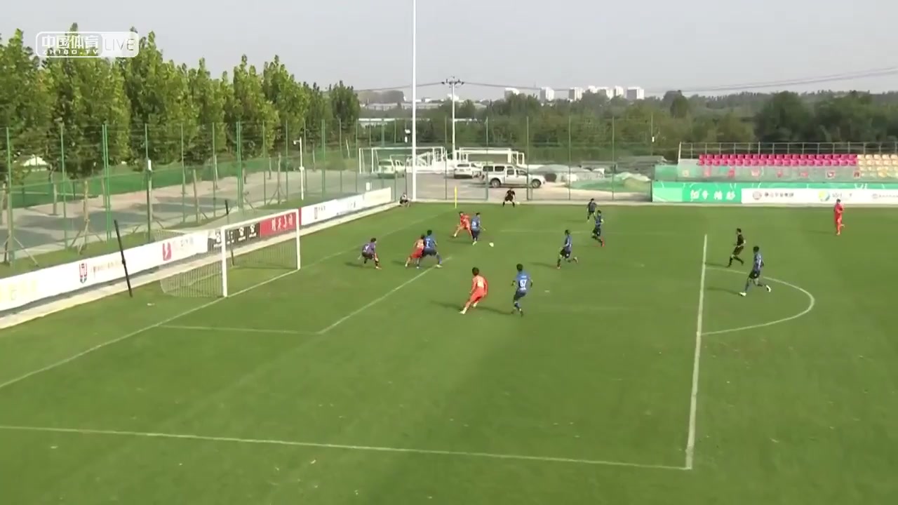 CHA D2 Shijiazhuang Kungfu Vs Qingdao Manatee Xie Wennneg Goal in 8 min, Score 0:1