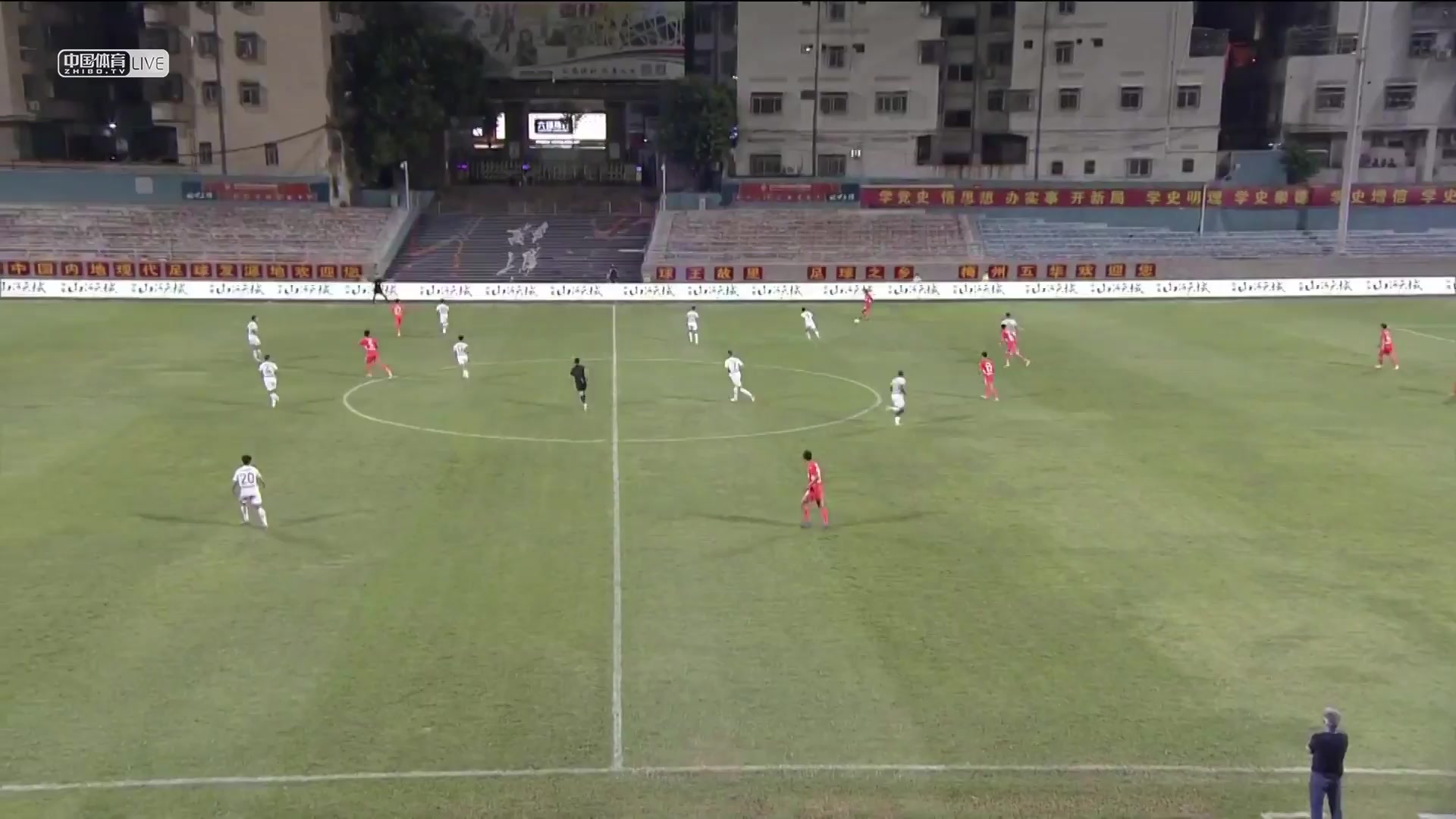 CHA D1 Jiangxi Liansheng FC Vs Zhejiang Greentown 87 ทำประตู Sun Zheng Ao ประตู, ทำคะแนน 1:1