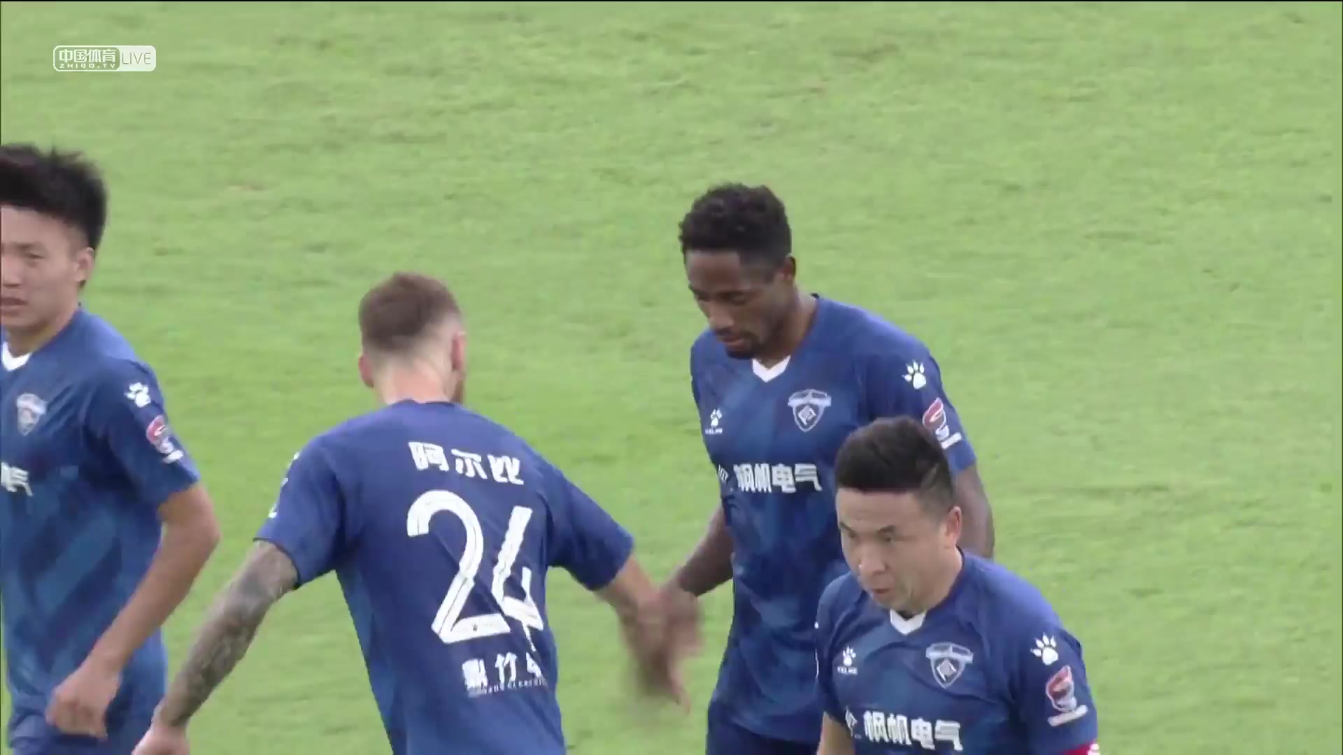 CHA D1 Nanjing City Vs Suzhou Dongwu 19 ทำประตู Raphael Eric Messi Bouli ประตู, ทำคะแนน 1:0