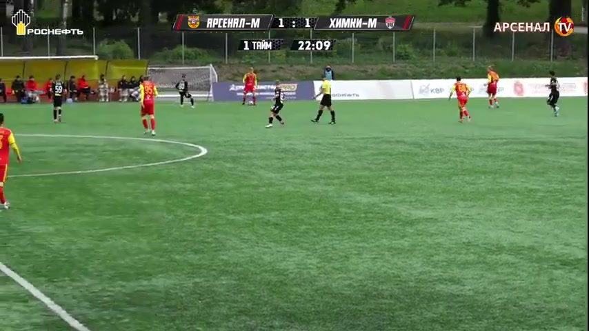 RUS YthC Arsenal Tula Youth Vs Khimki Youth 21 ทำประตู  ประตู, ทำคะแนน 1:2