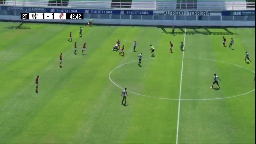 AR L（R） Central Cordoba SdE Reserves Vs River Plate R  Goal in 88 min, Score 1:2