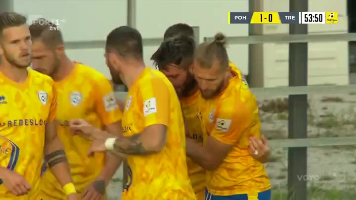 SVK D1 Sokol Dolna Zdana Vs Trencin Timotej Zahumensky Goal in 54 min, Score 1:0