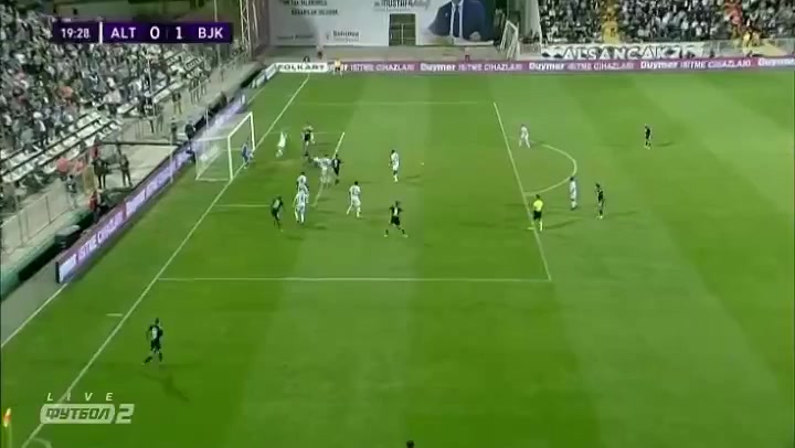 TUR D1 Altay Spor Kulubu Vs Besiktas JK 19 phút Vào, ghi bàn 0:1