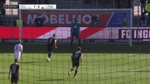 GER D2 Ingolstadt Vs Fortuna Dusseldorf Fatih Kaya Goal in 92 min, Score 1:2