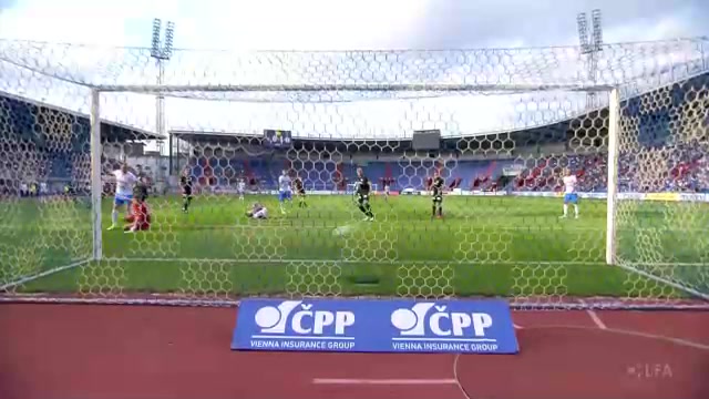 捷甲 奧斯特拉瓦 Vs 波希米亞1905 37分進球,比分1:1