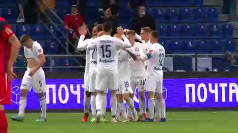 RUS D1 Gazovik Orenburg Vs Yenisey Krasnoyarsk Yuri Kovalev Goal in 42 min, Score 2:0