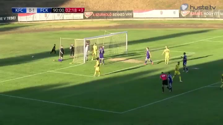 SVK D2 KFC Komarno Vs FK Kosice 91 phút Vào, ghi bàn 1:1