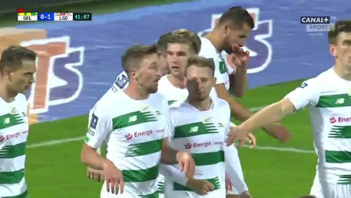 POL PR Gornik Leczna Vs Lechia Gdansk  Goal in 40 min, Score 0:1