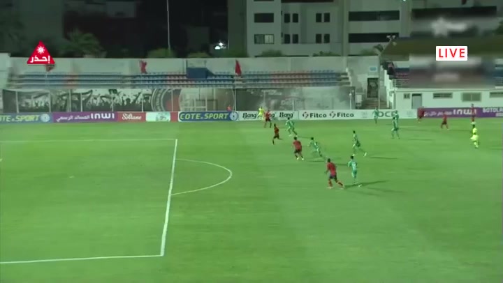 MAR D1 Olympique de Safi Vs MCO Mouloudia Oujda 52 ทำประตู  ประตู, ทำคะแนน 1:0