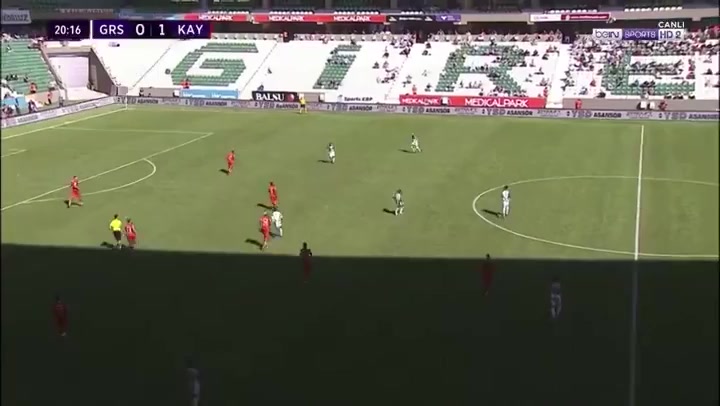 TUR D1 Giresunspor Vs Kayserispor 20 phút Fousseni DiabateVào, ghi bàn 1:1