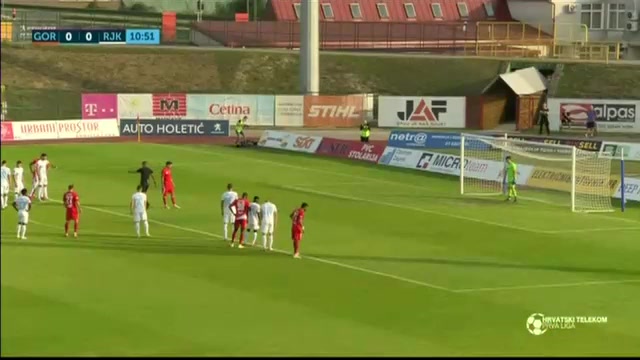 CRO D1 HNK Gorica Vs Rijeka 12 phút Kristijan LovricVào, ghi bàn 1:0