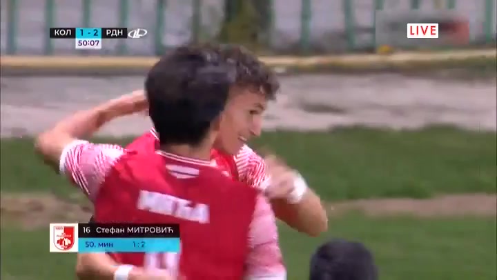 SER D1 Kolubara Vs Radnicki Nis 51 phút Stefan MitrovicVào, ghi bàn 1:2