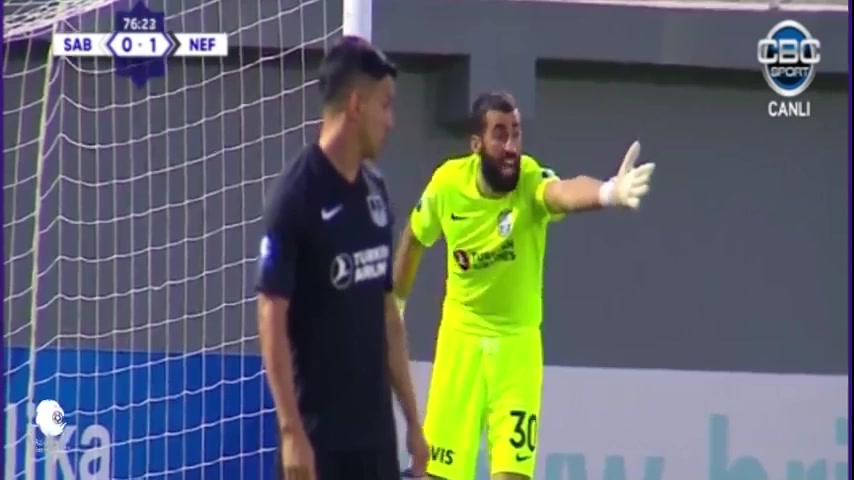 AZE D1 Sabah FK Baku Vs FC Neftci Baku 78 phút Vào, ghi bàn 0:2