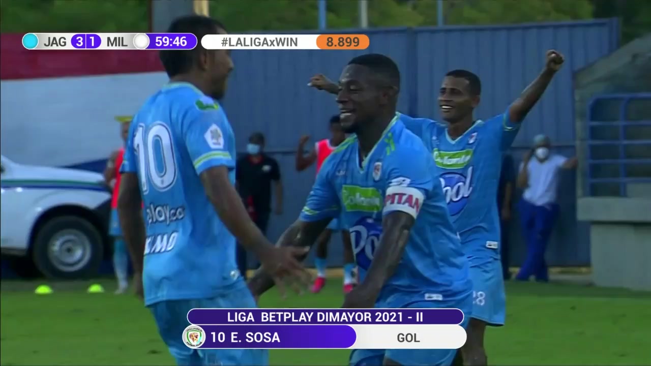 COL D1 Jaguares de Cordoba Vs Millonarios 60 phút Vào, ghi bàn 3:2