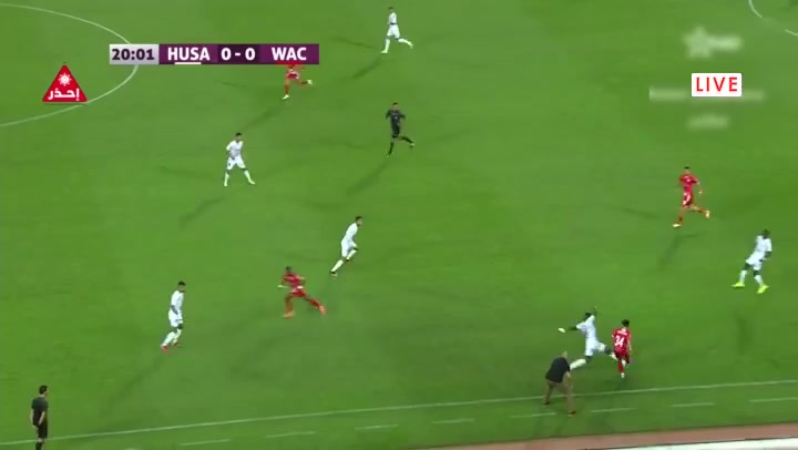 MAR D1 Hassania Agadir Vs Wydad Casablanca 20 ทำประตู  ประตู, ทำคะแนน 0:1