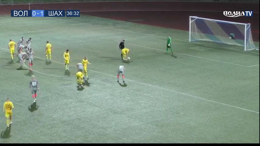 BLR D2 Volna Pinsk Vs Shakhter Soligorsk II 37 phút Vào, ghi bàn 0:2