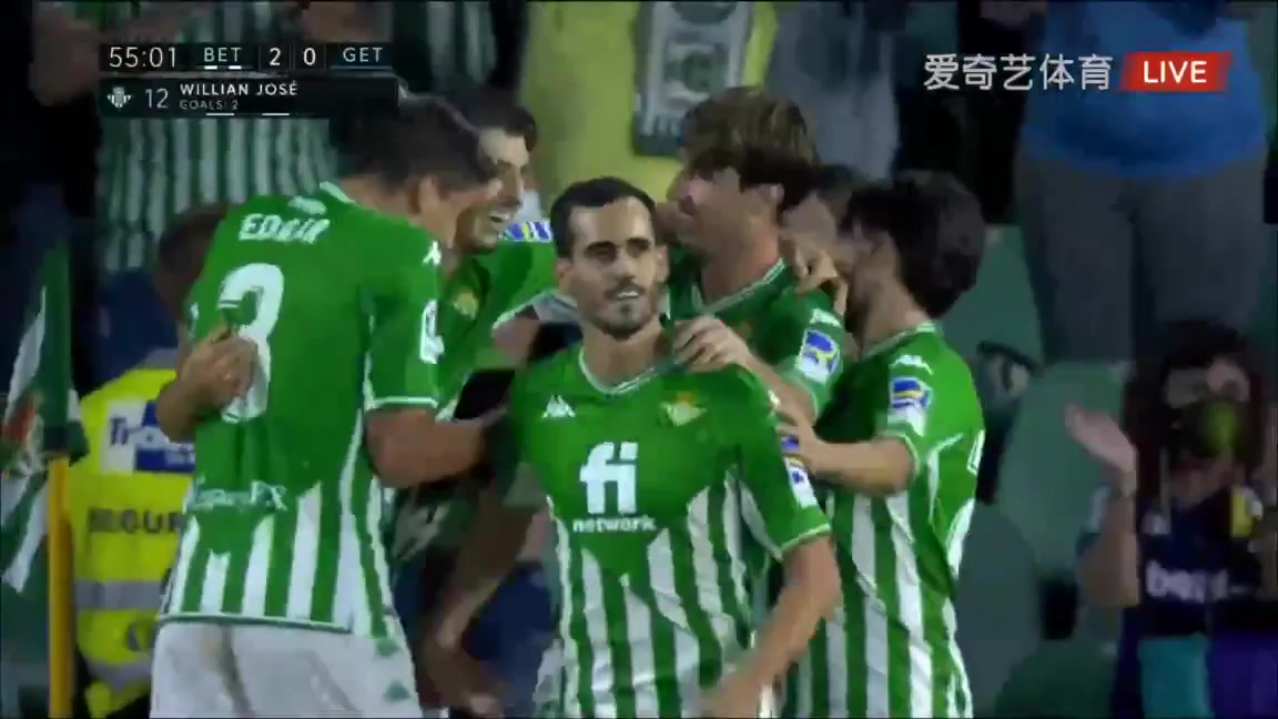 Laliga1 Real Betis Vs Getafe 55 phút Vào, ghi bàn 2:0