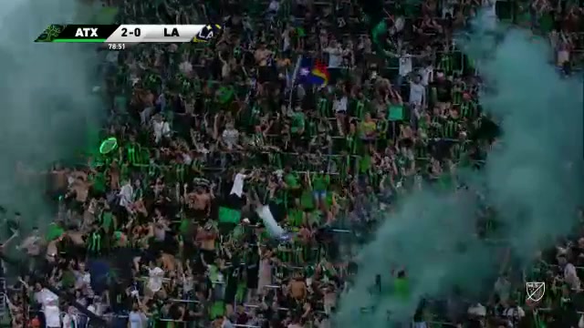 MLS Austin FC Vs Los Angeles Galaxy 78 ทำประตู  ประตู, ทำคะแนน 2:0