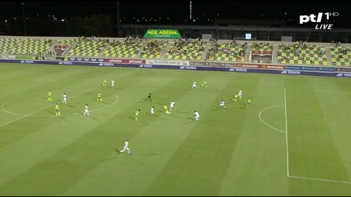 CYP D1 AEK Larnaca Vs Olympiakos Nicosia FC  Goal in 5 min, Score 1:0