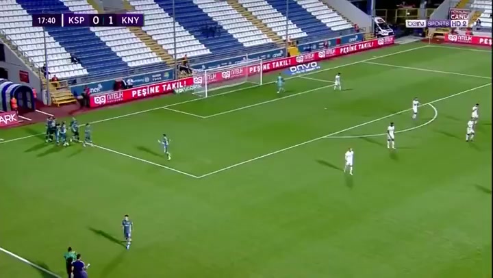 TUR D1 Kasimpasa Vs Konyaspor 17 phút Ahmed Hassan KokaVào, ghi bàn 0:1