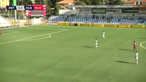 ITA C1 ACD Virtus Entella Vs Olbia Udoh Goal in 86 min, Score 3:3