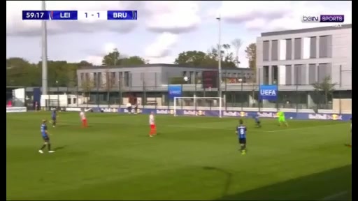 UEFA YL U19 RB LeipzigU19 Vs Club Brugge U19 Sandra C. Goal in 60 min, Score 1:2