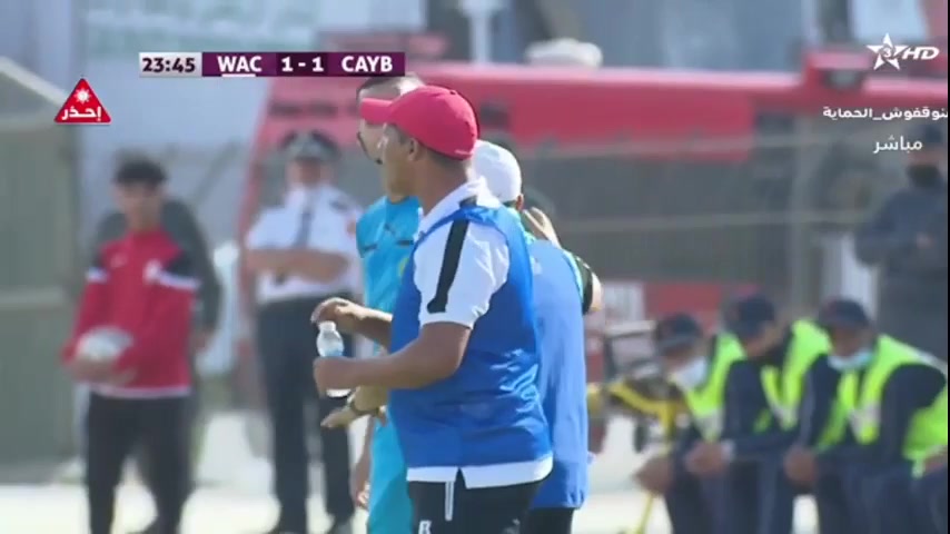 MAR D1 Wydad Casablanca Vs CAYB Club Athletic Youssoufia 23 ทำประตู  ประตู, ทำคะแนน 1:1