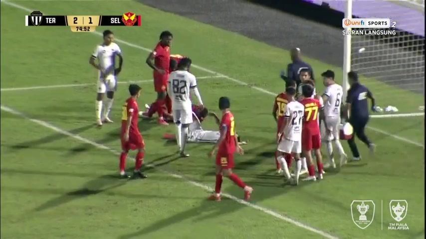 MALAC Terengganu Vs Selangor 75 ทำประตู  ประตู, ทำคะแนน 2:1