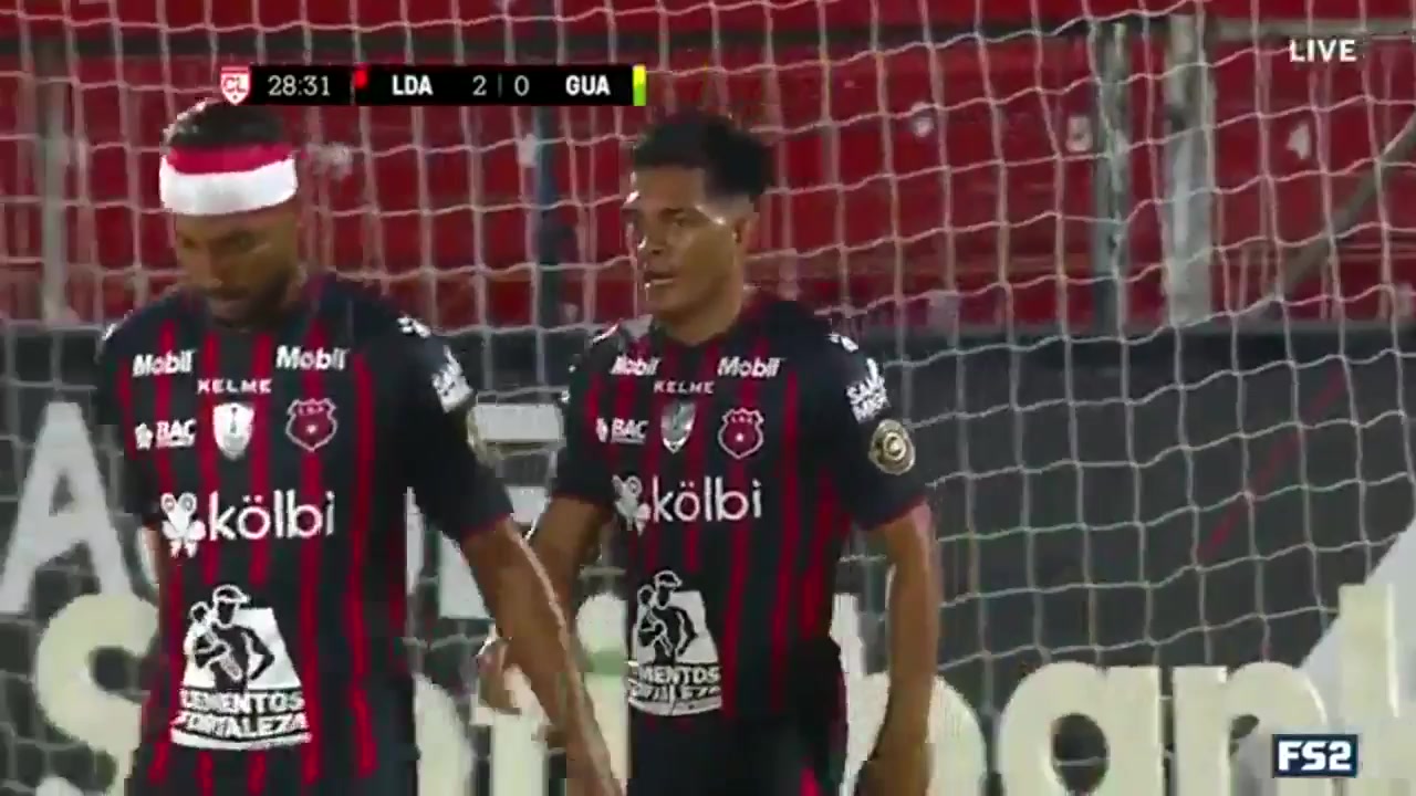 1808 Alajuelense Vs Guastatoya 27 skor gol Alonso Martinez, skor 2:0