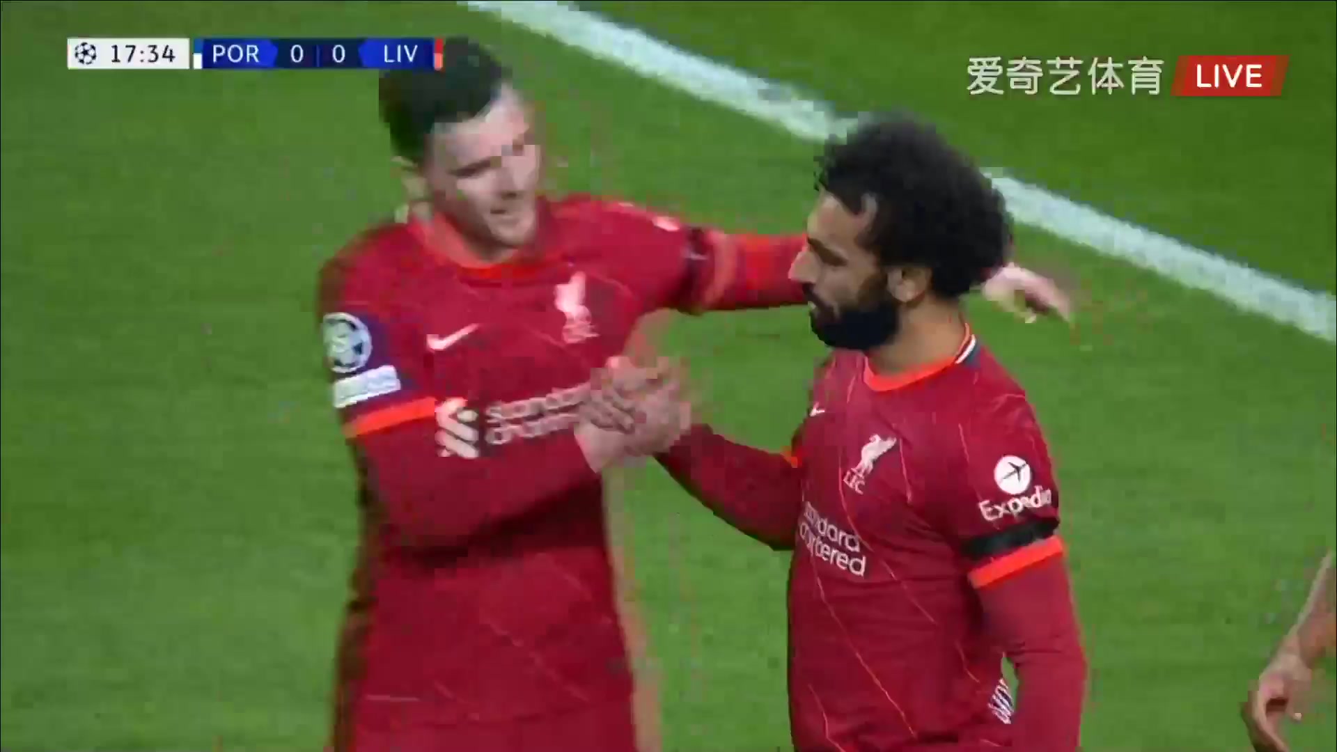 UEFA CL FC Porto Vs Liverpool  Goal in 17 min, Score 0:1