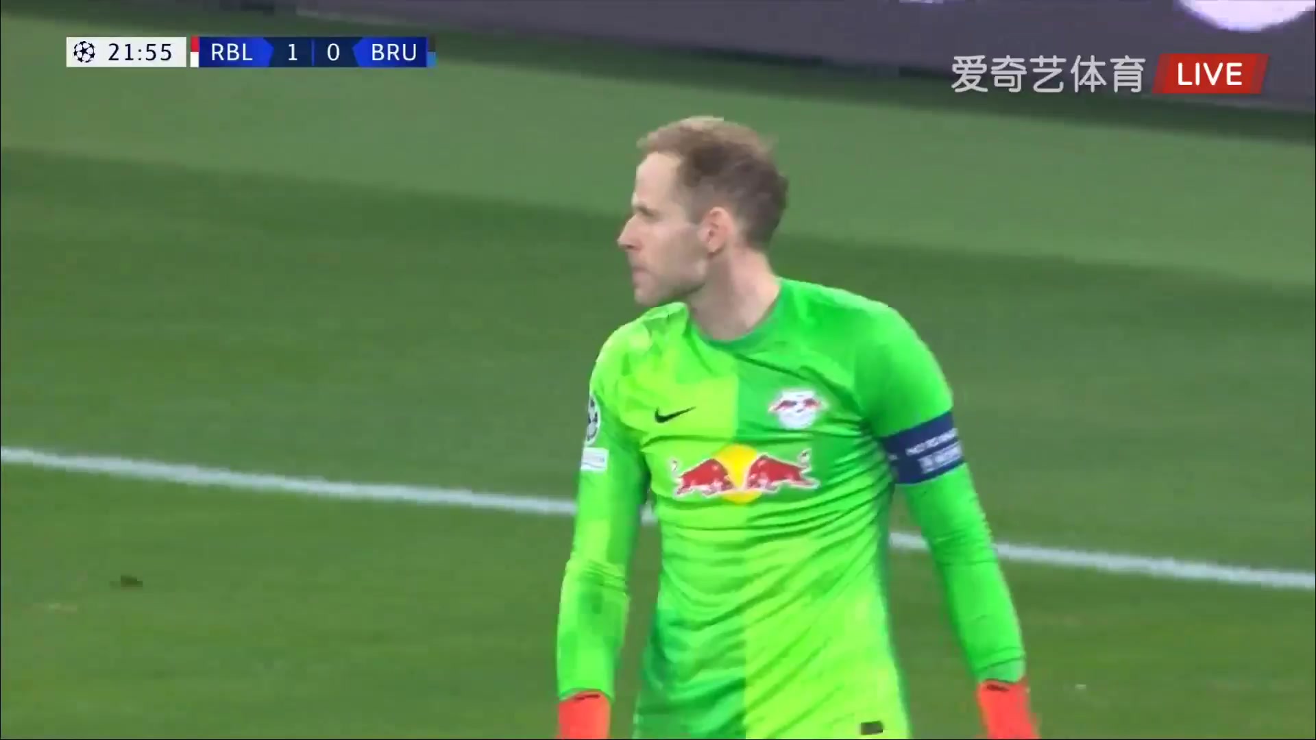 UEFA CL RB Leipzig Vs Club Brugge Hans Vanaken Goal in 21 min, Score 1:1