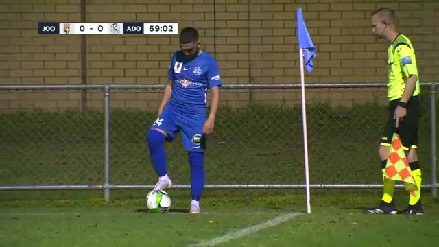 A FFA Cup ECU Joondalup Vs Adelaide Olympic Pounendis Goal in 69 min, Score 0:1