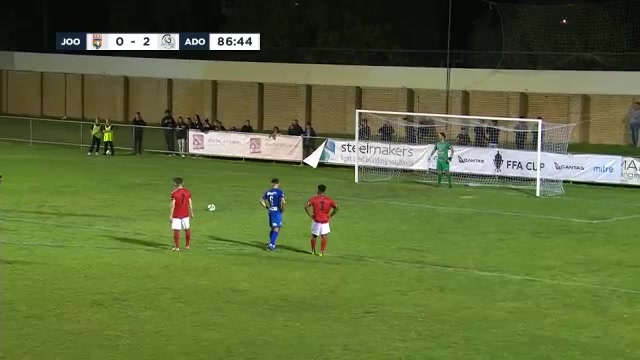 A FFA Cup ECU Joondalup Vs Adelaide Olympic  Goal in 87 min, Score 0:3