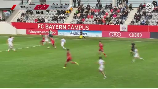 UEFA YL U19 Bayern Munchen U19 Vs Dinamo KyivU19 56 phút Vào, ghi bàn 0:2