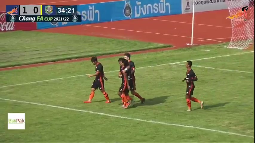 TH FC Bangkok Vs Surin FC 33 phút Vào, ghi bàn 2:0